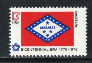 1657 * ARKANSAS STATE FLAG  *  U.S. Postage Stamp MNH