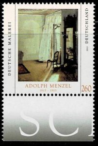 Germany 2012,Sc.#2679 MNH, The Balcony Room by Adolph Menzel