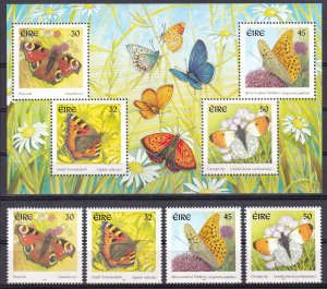 Ireland, Fauna, Butterflies MNH / 2000