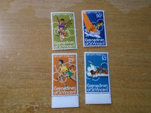 St Vincent   Grenadines   #  190-93   MNH   O/P  Specimen