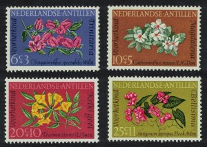 Neth. Antilles Orchids Flowers 4v 1964 MNH SG#453-456