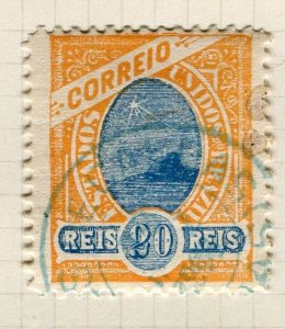 BRAZIL; 1890s classic Southern Cross issue used 20r. value