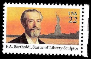 # 2147 MINT NEVER HINGED FREDERIC AUGUSTE BARTHOLDI