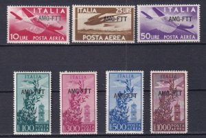 1949-52 - ITALY - TRIESTE Zone A - Sc#C20-C26 - MNH**