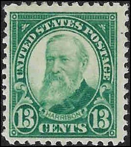 622 Mint,OG,VLH... SCV $9.00