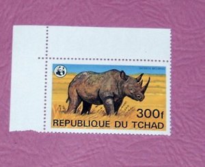 Chad - 372, MNH - Rhino - Scott CV $11.50