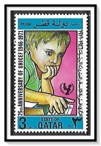 Qatar #269 Unicef Issue MNH