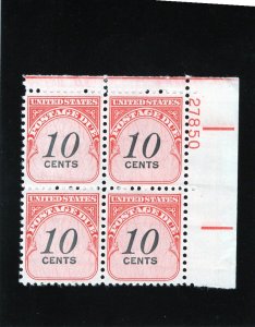 J97 Postage Due, MNH shiny gum UR-PB/4 (#27850)