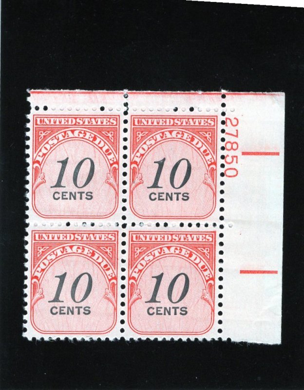 J97 Postage Due, MNH shiny gum UR-PB/4 (#27850)
