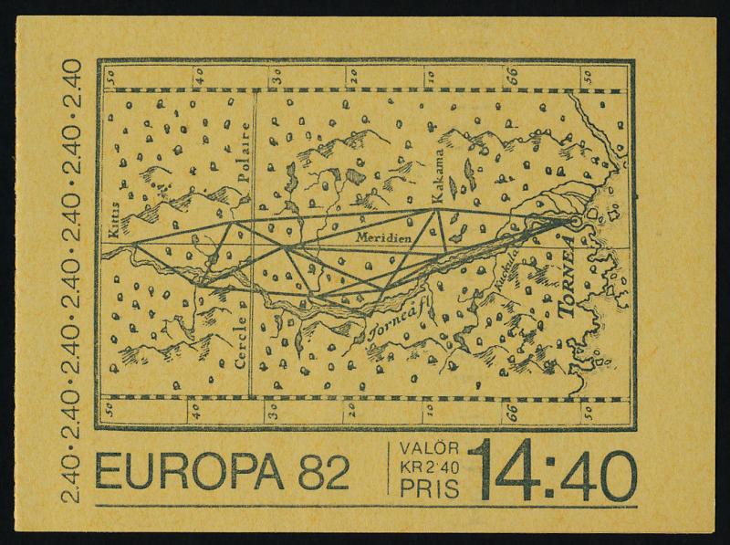 Sweden 1402a Booklet MNH Anders Celsius, Temperature Scale