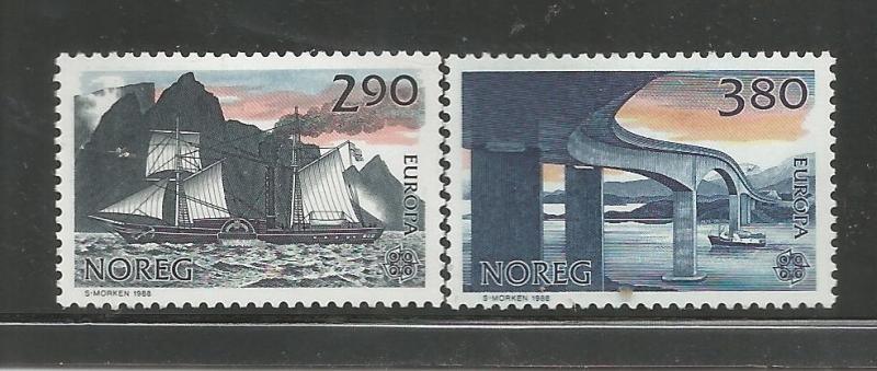 NORWAY, 928-929, MH, EUROPA