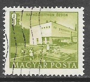 Hungary 1048: 8f Kindergarten in Ozd, postally used, F-VF