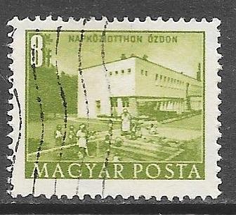 Hungary 1048: 8f Kindergarten in Ozd, postally used, F-VF