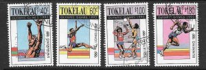 TOKELAU ISLANDS SG189/92 1992 OLYMPIC GAMES FINE USED