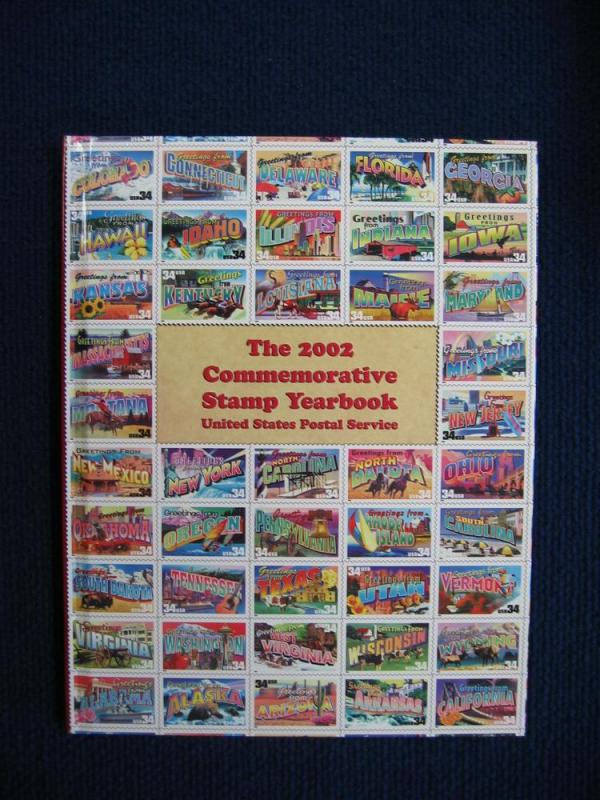 2002 USPS Commemorative Stamp Yearbook without Stamps