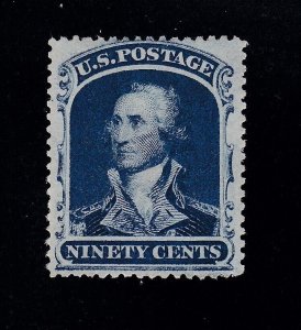 US 39 90c Washington Unused w/ PF Cert VF Part OG SCV $3000