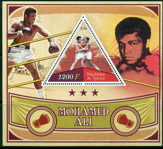 Djibouti - Muhammad Ali MNH set - 4val sheet + s/s