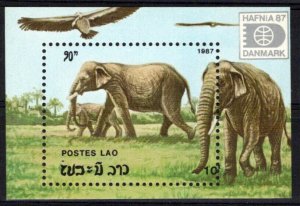 Laos 812 MNH Indian Elephants Wildlife Animals ZAYIX 0224S0251M