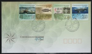Cocos Islands 2009 FDC Sc 351-353 History of the Islands