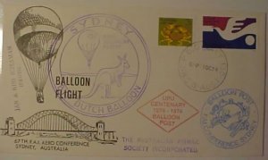 AUSTRALIA BALLOON FLIGHT 1974