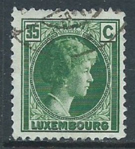 Luxembourg, Sc #168, 35c Used