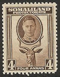 Somaliland Protectorate mh S.C.# 100