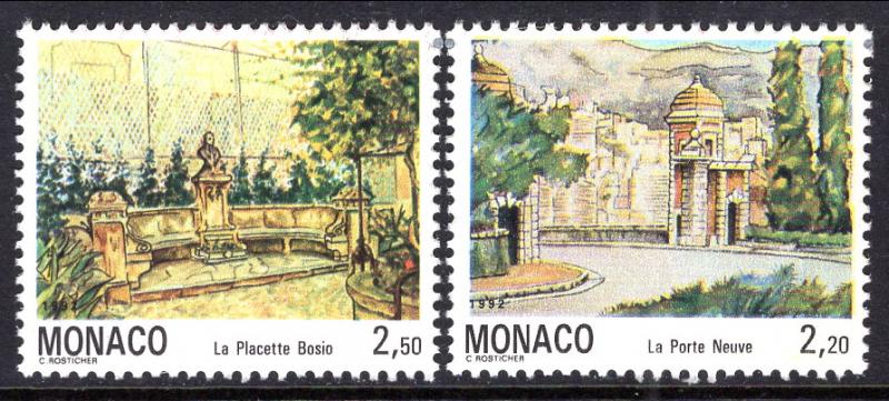 Monaco 1826-1827 MNH VF