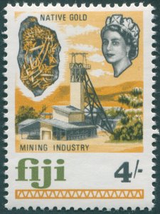 Fiji 1968 4s Mining industry Gold SG384 unused