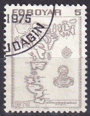 Faroe Islands #7 F-VF Used  (V4883)