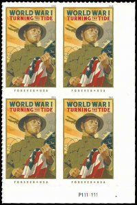 PCBstamps   US #5300 PB $2.00(4x{50c})World War 1, MNH, (PB-4)