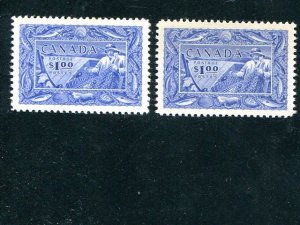 Canada #302 blue and ultra    Mint  VF  NH   - Lakeshore P...