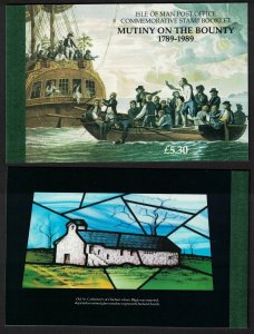 Isle of Man The Munity on the Bounty Booklet 1989 SG#SB20