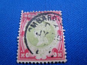 GREAT BRITAIN  -  SCOTT #126  -  Used      (brig) 