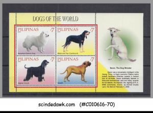 PHILIPPINES - 2010 DOG OF THE WORLD - MINIATURE SHEET MNH