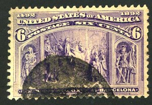 U.S. #235 USED