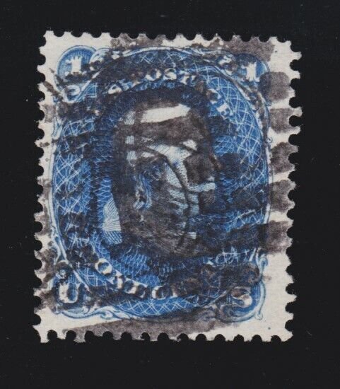 US 102 1c Franklin 1875 Re-Issue Used w/ PSE Cert VF SCV $1600