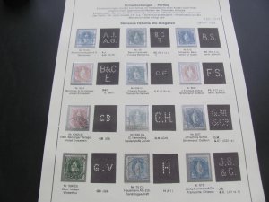 SWITZERLAND 1891-1903 USED  LOT VF  (188)