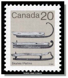 Canada - 922 MNH - Ice Skates (1982) 20¢