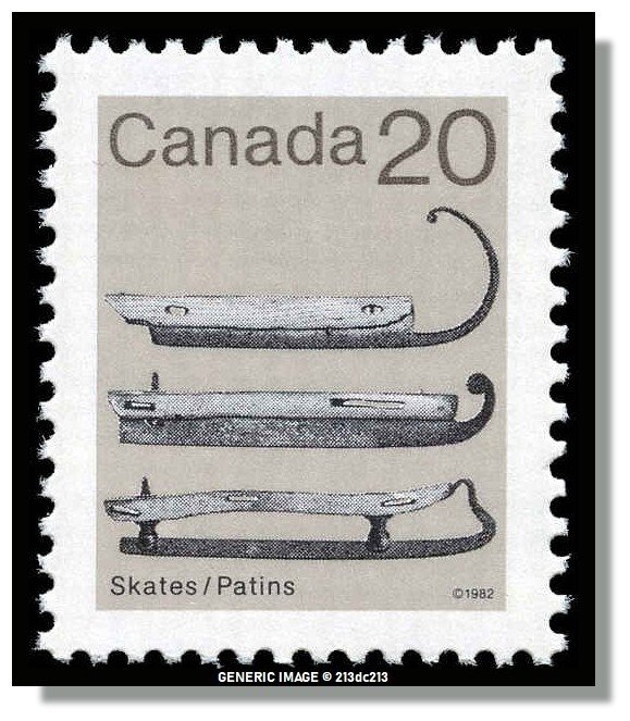 Canada - 922 MNH - Ice Skates (1982) 20¢