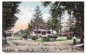 Gates Ave & Orange Rd, Montclair, New Jersey Undivided Back Postcard Mailed 1906