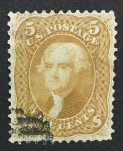 MOMEN: US #67a USED #25612