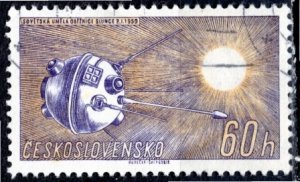 Czechoslovakia; 1961: Sc. # 1034: Used CTO Single Stamp