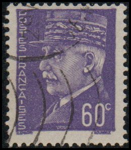 France 432 - Used - 60c Marshal Petain (1942)