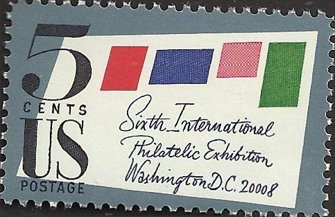 # 1310 MINT NEVER HINGED SIXTH INTERNATIONAL PHILATELIC EX.