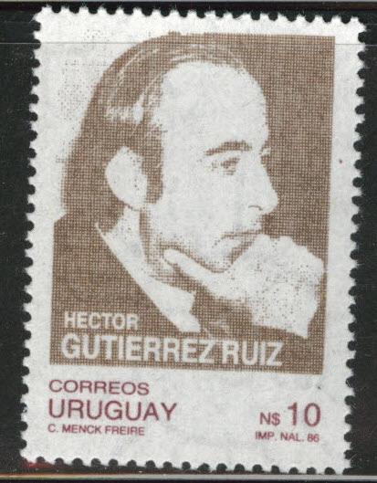 Uruguay Scott 1230 MNH** from 1986