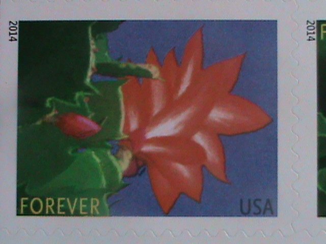 ​UNITED STATES-2014 SC#  4865b -AMERICAN WINTER FLOWERS -MNH BOOKLET-VERY FINE