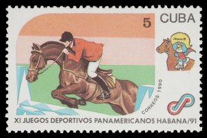 LATIN AMERICA STAMP 1990 SCOTT # 3278. UNUSED. SPORT