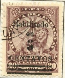 PARAGUAY - SC #134 - USED - 1908 - PG002