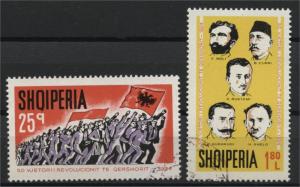 ALBANIA  50th DAY ANNIVERSARY OF THE 1924 REVOLUTION 1974  U SET