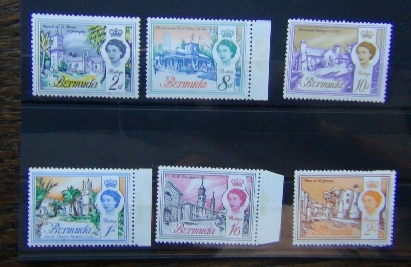 Bermuda 1966 - 1969 set to 2s LMM SG195 - SG200 